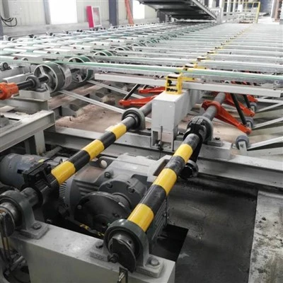 Automatische Produktionslinie für papierbasierte Gipskartonplatten